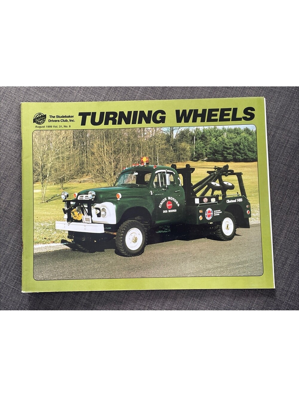 Turning Wheels Studebaker Drivers Club Sept 1999 Vol 31 No 8 1960 5E Transtar